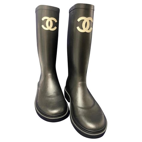 chanel gumboots price|Short Boots .